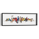 Menagerie De Pájaros Grandes - Wendy Russell | Cuadro decorativo de Canvas Lab