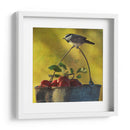 Manzanas Y Chickadee - Chris Vest | Cuadro decorativo de Canvas Lab