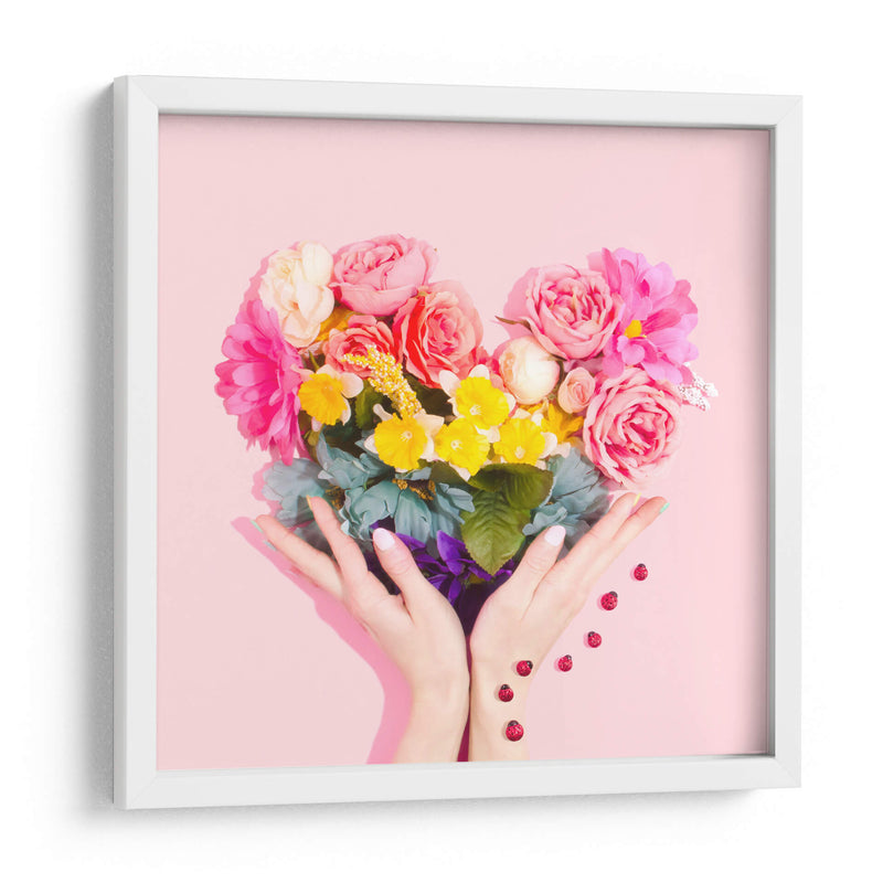 Amor floral | Cuadro decorativo de Canvas Lab