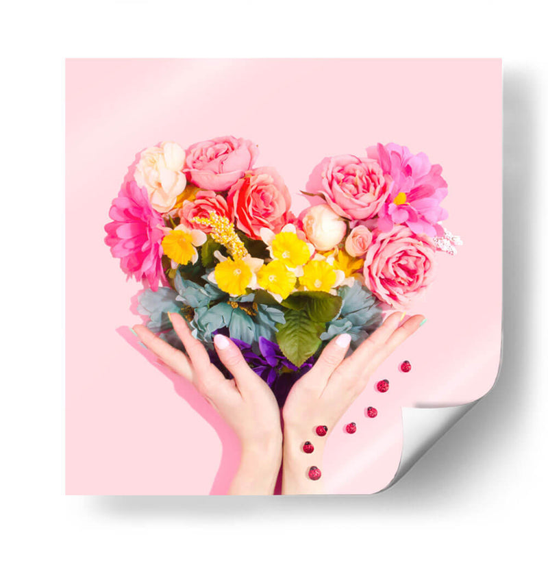 Amor floral | Cuadro decorativo de Canvas Lab