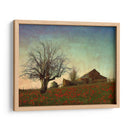 Granero En La Colina - Chris Vest | Cuadro decorativo de Canvas Lab