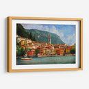 Pueblo De Como Personalizado (Ceniza) - Chris Vest | Cuadro decorativo de Canvas Lab