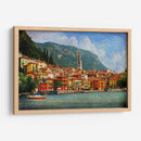 Pueblo De Como Personalizado (Ceniza) - Chris Vest | Cuadro decorativo de Canvas Lab