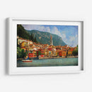 Pueblo De Como Personalizado (Ceniza) - Chris Vest | Cuadro decorativo de Canvas Lab