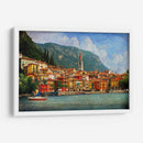 Pueblo De Como Personalizado (Ceniza) - Chris Vest | Cuadro decorativo de Canvas Lab