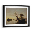 Escena de lago americano - Thomas Cole | Cuadro decorativo de Canvas Lab