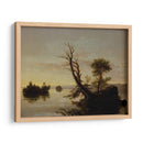 Escena de lago americano - Thomas Cole | Cuadro decorativo de Canvas Lab