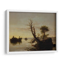 Escena de lago americano - Thomas Cole | Cuadro decorativo de Canvas Lab