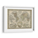 El Mundo En Hemisferios. - Mitchell | Cuadro decorativo de Canvas Lab