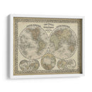 El Mundo En Hemisferios. - Mitchell | Cuadro decorativo de Canvas Lab