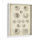 Monedas Romanas Antiguas I | Cuadro decorativo de Canvas Lab