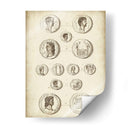 Monedas Romanas Antiguas I | Cuadro decorativo de Canvas Lab