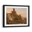 Ciudadela y cascada - Thomas Cole | Cuadro decorativo de Canvas Lab