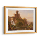 Ciudadela y cascada - Thomas Cole | Cuadro decorativo de Canvas Lab
