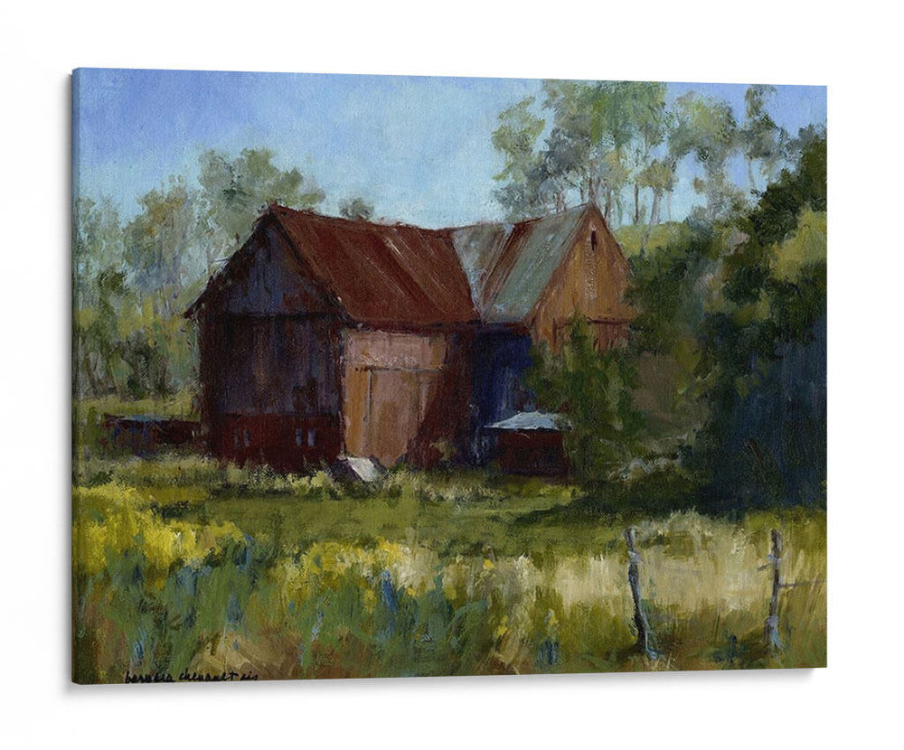 Granero De País Amish - Barbara Chenault | Cuadro decorativo de Canvas Lab
