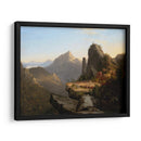 Escena de “El último de los Mohicanos - Thomas Cole | Cuadro decorativo de Canvas Lab