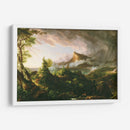El curso del imperio: El estado salvaje - Thomas Cole | Cuadro decorativo de Canvas Lab