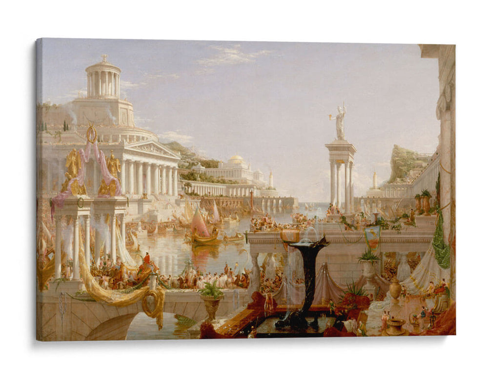 El curso del imperio: La consumación del imperio - Thomas Cole | Cuadro decorativo de Canvas Lab