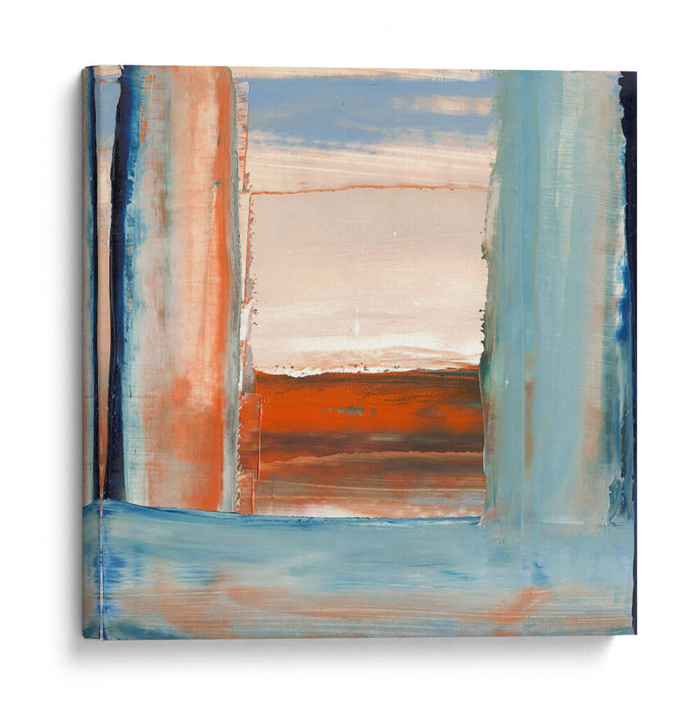 Naranja Y Azul I - Sharon Gordon | Cuadro decorativo de Canvas Lab