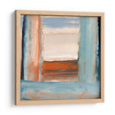 Naranja Y Azul I - Sharon Gordon | Cuadro decorativo de Canvas Lab