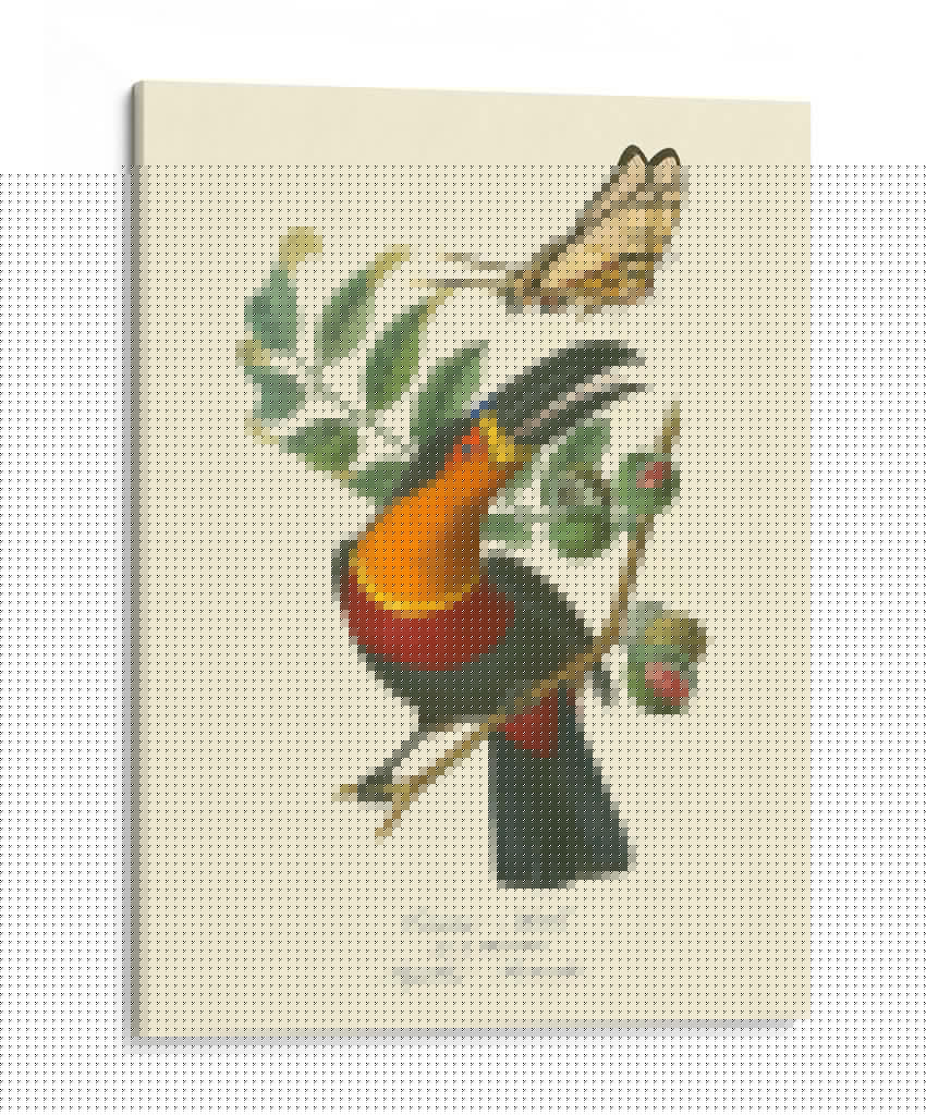 Naturaleza Jardin Iii - L. Curmer | Cuadro decorativo de Canvas Lab