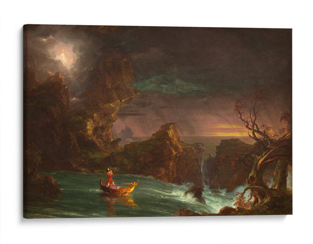 El viaje de la vida: Virilidad - Thomas Cole | Cuadro decorativo de Canvas Lab