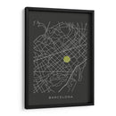 BCN map - Grau Project | Cuadro decorativo de Canvas Lab