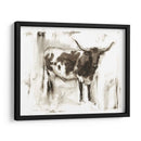 Estudio De Longhorn I - Ethan Harper | Cuadro decorativo de Canvas Lab