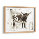Estudio De Longhorn I - Ethan Harper | Cuadro decorativo de Canvas Lab