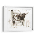 Estudio De Longhorn I - Ethan Harper | Cuadro decorativo de Canvas Lab