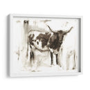 Estudio De Longhorn I - Ethan Harper | Cuadro decorativo de Canvas Lab