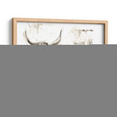 Estudio De Longhorn Ii - Ethan Harper | Cuadro decorativo de Canvas Lab
