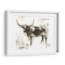 Estudio De Longhorn Ii - Ethan Harper | Cuadro decorativo de Canvas Lab