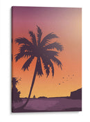 Beach and sunset - Grau Project | Cuadro decorativo de Canvas Lab