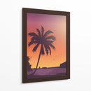 Beach and sunset - Grau Project | Cuadro decorativo de Canvas Lab