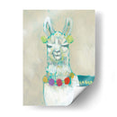 Llama Fun Ii - Jennifer Goldberger | Cuadro decorativo de Canvas Lab