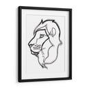 Boris the lion - Grau Project | Cuadro decorativo de Canvas Lab