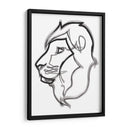 Boris the lion - Grau Project | Cuadro decorativo de Canvas Lab