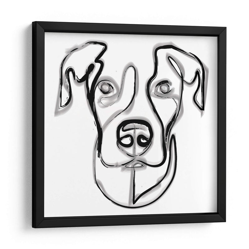 Bucky the dog - Grau Project | Cuadro decorativo de Canvas Lab