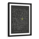 CDMX map - Grau Project | Cuadro decorativo de Canvas Lab