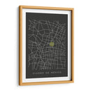 CDMX map - Grau Project | Cuadro decorativo de Canvas Lab