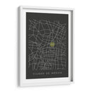 CDMX map - Grau Project | Cuadro decorativo de Canvas Lab