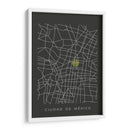 CDMX map - Grau Project | Cuadro decorativo de Canvas Lab