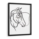 Charlie the horse - Grau Project | Cuadro decorativo de Canvas Lab