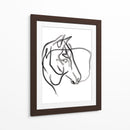 Charlie the horse - Grau Project | Cuadro decorativo de Canvas Lab