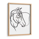 Charlie the horse - Grau Project | Cuadro decorativo de Canvas Lab