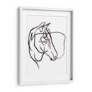 Charlie the horse - Grau Project | Cuadro decorativo de Canvas Lab