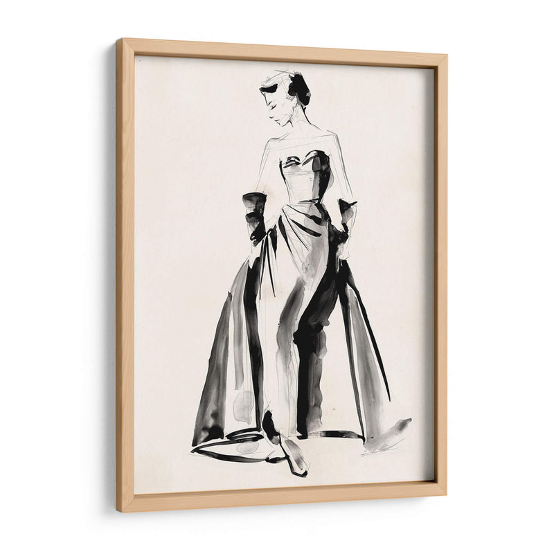 Bosquejo De Traje Vintage I - Jennifer Paxton Parker | Cuadro decorativo de Canvas Lab