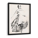 Bosquejo De Traje Vintage Ii - Jennifer Paxton Parker | Cuadro decorativo de Canvas Lab