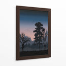 Forest at night - Grau Project | Cuadro decorativo de Canvas Lab